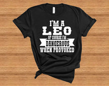 Load image into Gallery viewer, Of Course I'm Dangerous When Provoked