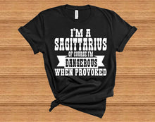 Load image into Gallery viewer, Of Course I'm Dangerous When Provoked