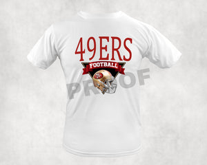 49ers Sweat Shirt or T-shirt