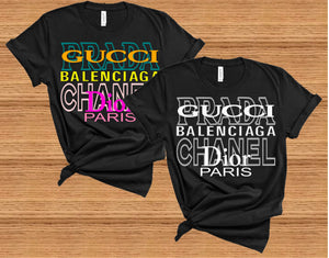 Gucci Balenciaga Dior Paris Chanel Prada