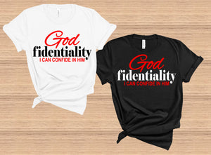 God  Fidentiality I can Confide in Him