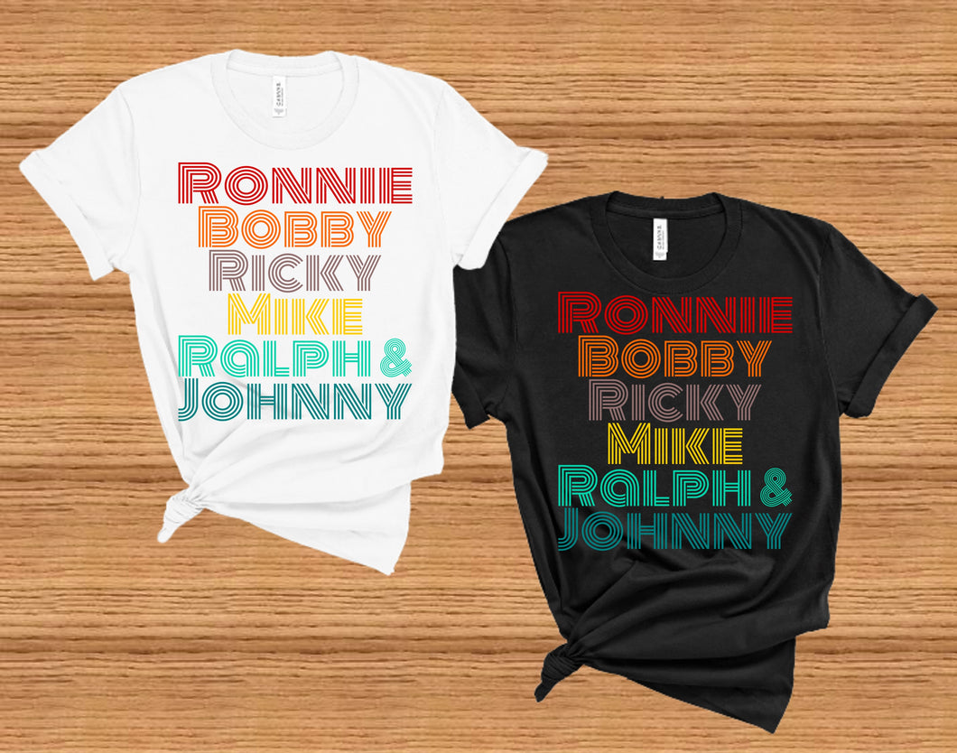 Ronnie Bobby Ricky Rolph & Johnny